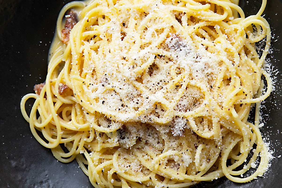 PAS Paccheri Carbonara