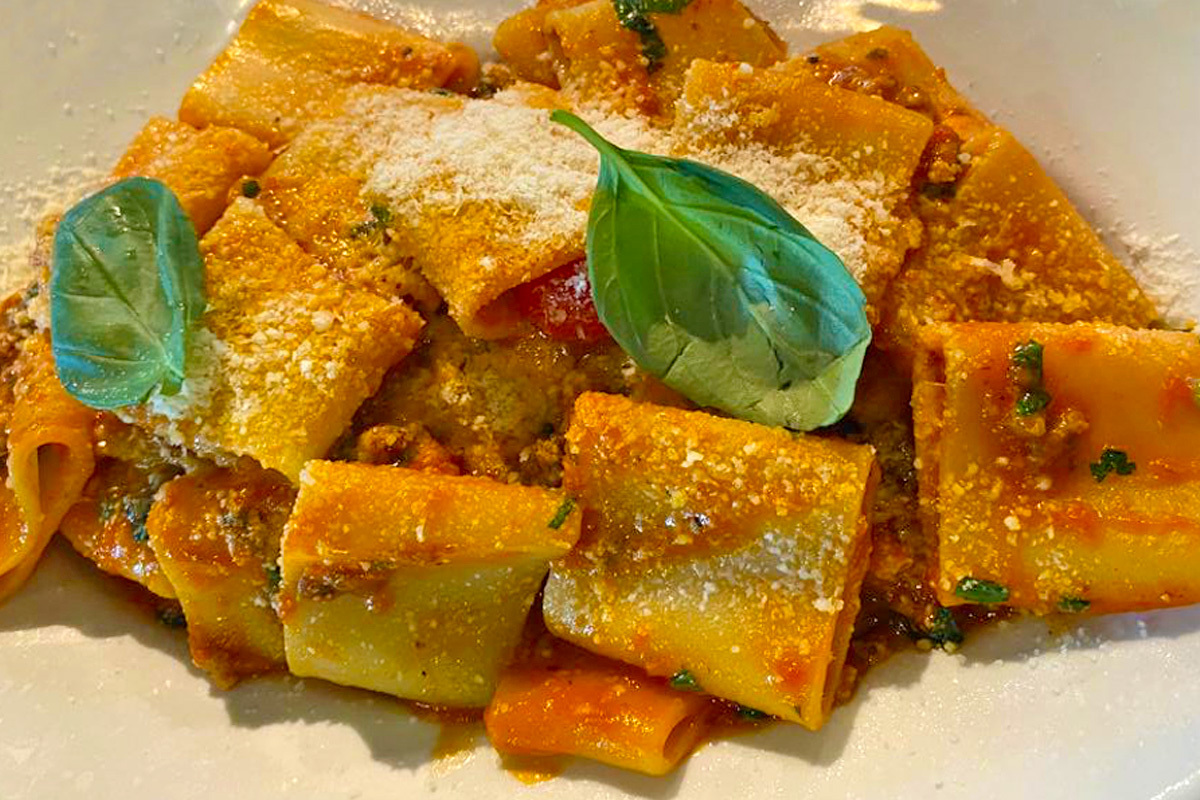 PAS Paccheri Fenchel Salsiccia